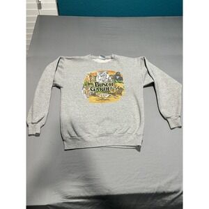 VTG 90s Busch Gardens‎ Animal Graphic Crew Neck Sweatshirt Youth XL